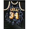 Image 1 : AUTHENTIC SHAQUILLE ONEAL MITCHELL AND NESS LIGHTNING LAKERS CUSTOM JERSEY ( SCHWARTZ COA)