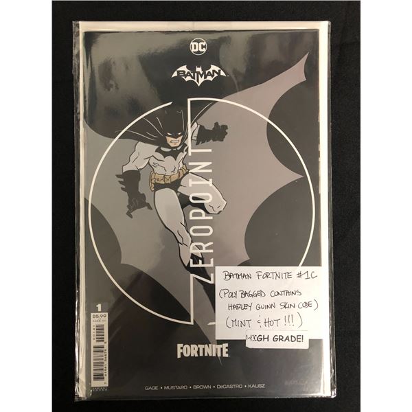 BATMAN FORTNITE NO.1C COMIC ( POLY BAGGED)