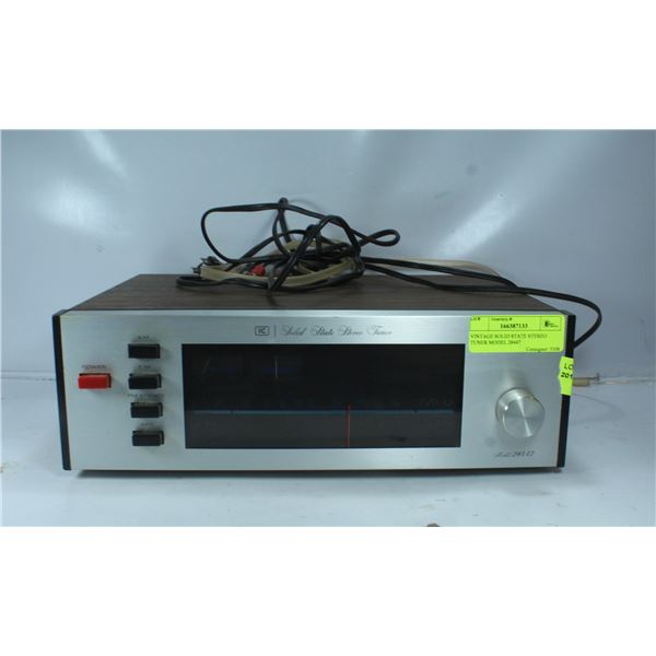 VINTAGE SOLID STATE STEREO TUNER MODEL 28447