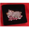 Image 1 : AUTHENTIC HEIDI DAUS BLING PINK PIG PIN