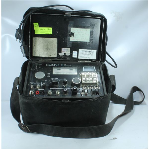SAM III DIGITAL SIGNAL ANALYSIS METER W/ CARRYING