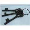 Image 1 : SET OF 3 CAST IRON STYLE KEYS