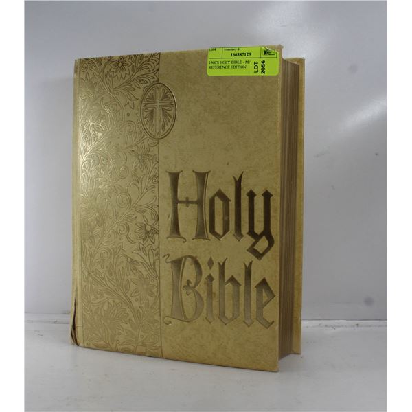 1960'S HOLY BIBLE - MASTER REFERENCE EDITION