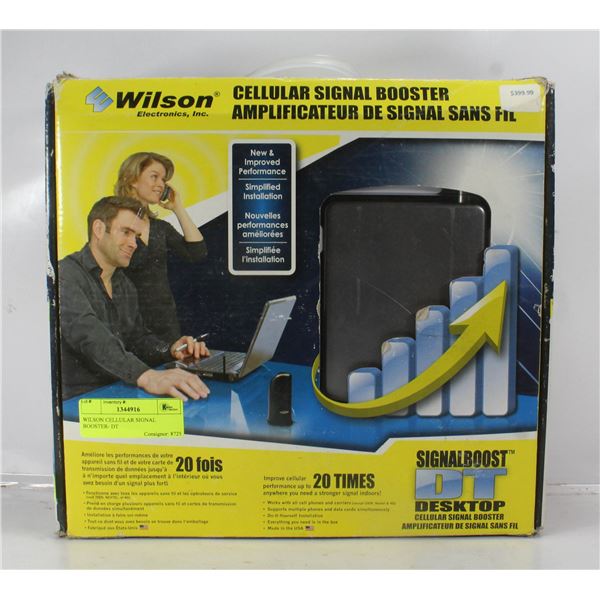 WILSON CELLULAR SIGNAL BOOSTER- DT