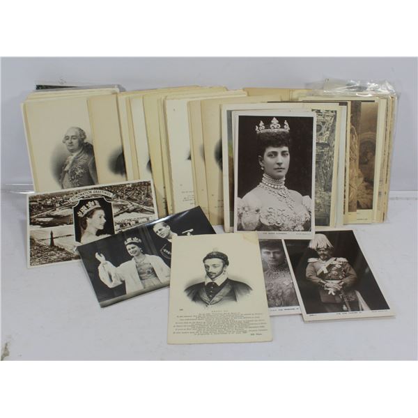 UNCLAIMED BOX OF EARLY POSTCARDS