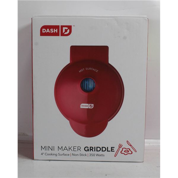 NEW MINI MAKER GRIDDLE - NON STICK