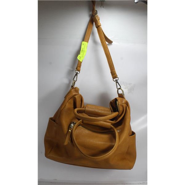 LARGE SASHI SOFI TAN HANDBAG