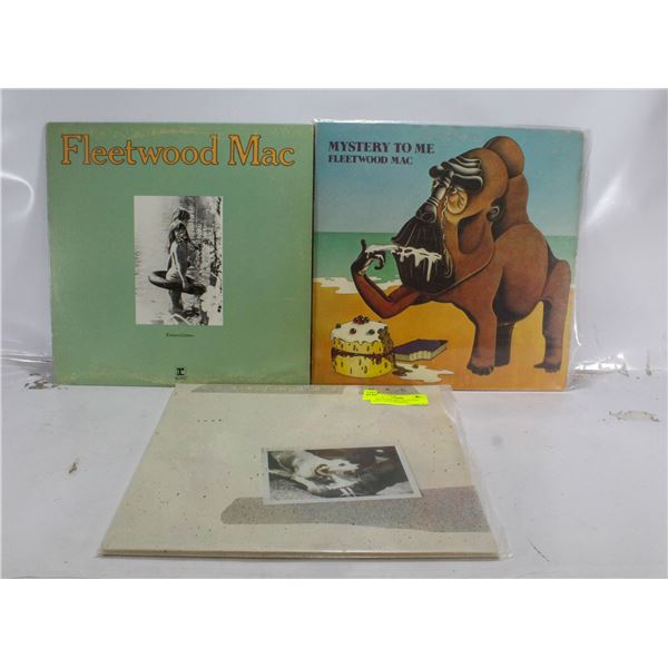 3 ESTATE RECORD COLLECTION VINYL LPS. FLEETWOOD