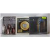 3 ESTATE RECORD COLLECTION VINYL LPS. DEEP PURPLE