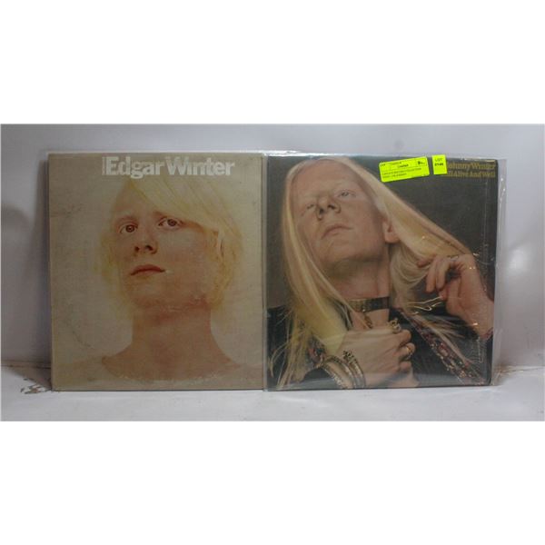 2 ESTATE RECORD COLLECTION VINYL LPS.JOHNNY