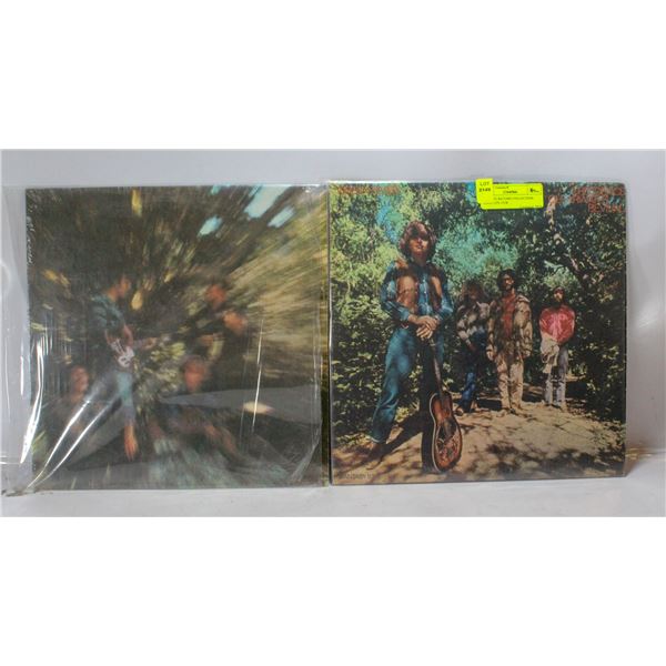 2 ESTATE RECORD COLLECTION VINYL LPS. CCR