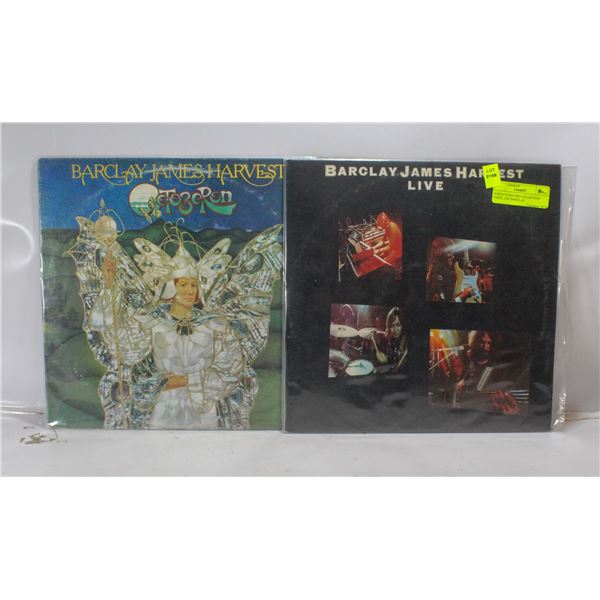 2 ESTATE RECORD COLLECTION VINYL LPS. BARCLAY