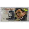 Image 1 : 3 ESTATE RECORD COLLECTION VINYL LPS. JOHNNY CASH