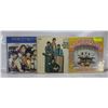Image 1 : 3 ESTATE RECORD COLLECTION VINYL LPS. BEATLES