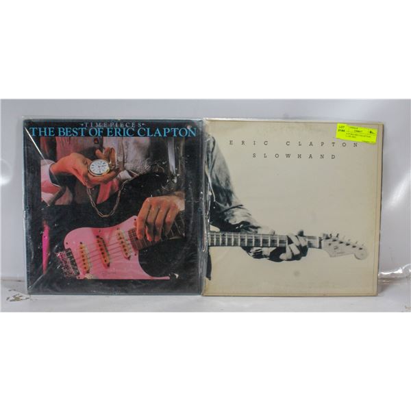 2 ESTATE RECORD COLLECTION VINYL LPS. ERIC
