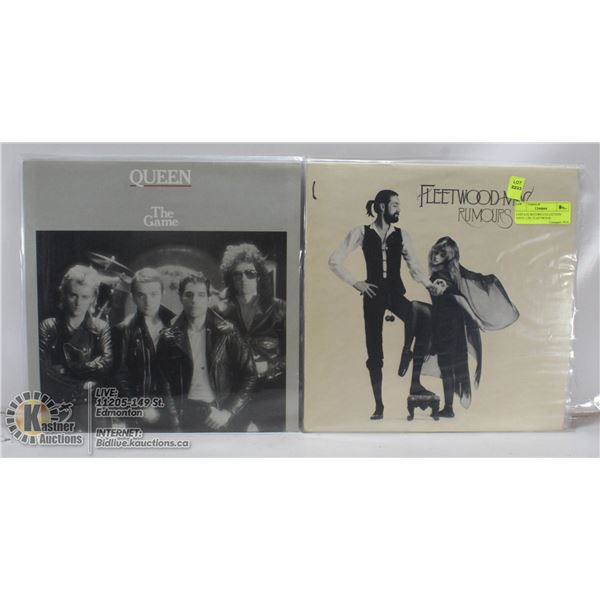2 ESTATE RECORD COLLECTION VINYL LPS. FLEETWOOD