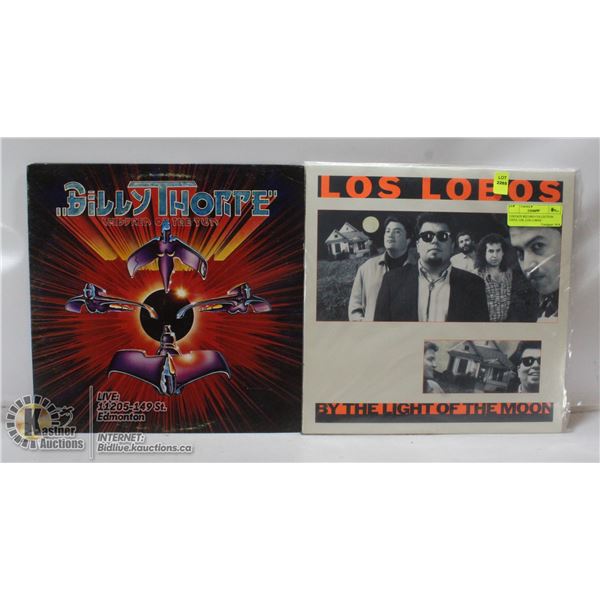 2 ESTATE RECORD COLLECTION VINYL LPS. LOS LOBOS /