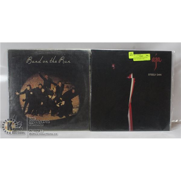 2 ESTATE RECORD COLLECTION VINYL LPS. STEELY DAN /