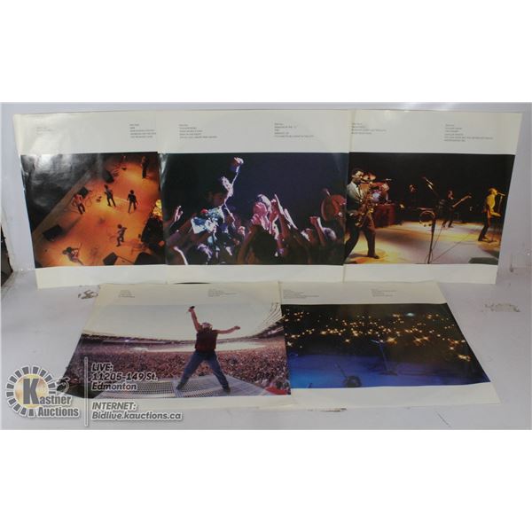 BRUCE SPINGSTEEN & E STREET 5 LP BOX SET