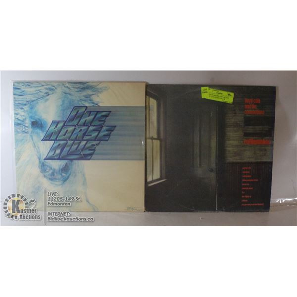 2 ESTATE RECORD COLLECTION VINYL LPS. LLOYD COLE &