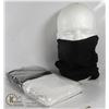 Image 1 : SUPER SOFT BANDANNA FACE MASKS 5 BLACK AND 5 WHITE