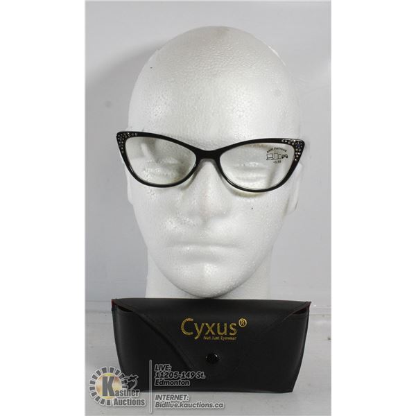 CYXUS BLUE LIGHT BLOCKING COMPUTER GLASSES. +1.50