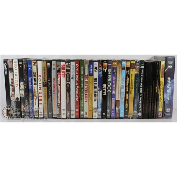 DVD'S ASSORTED LOT OF MOVIES
