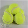 Image 1 : 5 PACK OF LARGE TENNIS BALLS FOR DOGS