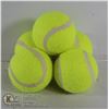 Image 1 : 5 PACK OF LARGE TENNIS BALLS FOR DOGS