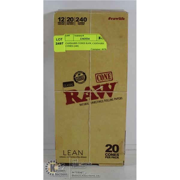 CANNABIS CONES RAW, CANNABIS CONES (240)