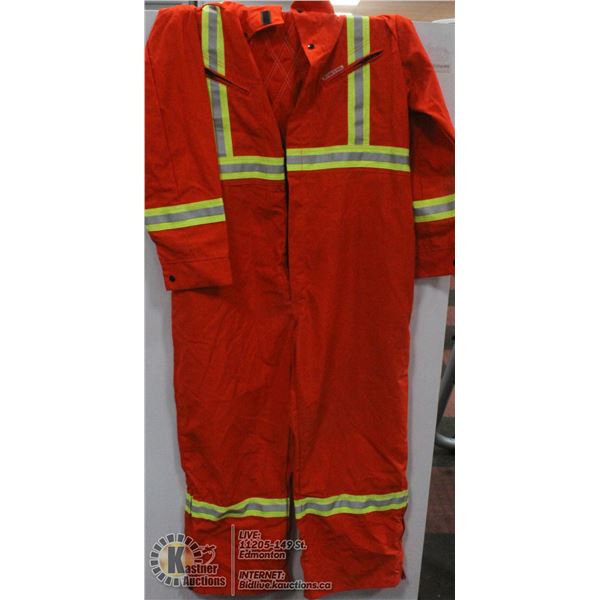 NEW XL NOMEX HI VIZ FIRE SAFETY COVERALLS