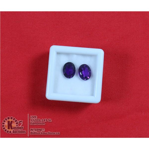 #29-PURPLE AMETHYST GEMSTONES OVAL 3.20 CT
