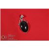 Image 1 : #158- NATURAL BLACK OBSIDIAN PENDANT