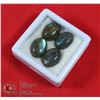 Image 1 : #72-NATURAL FIRE LABRADORITE GEMSTONES 38.30CT