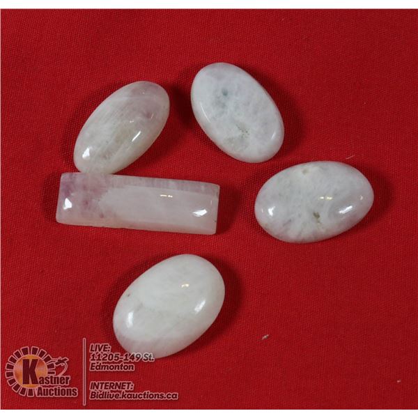 #137-NATURAL MOONSTONE GEMSTONES 116.50CT