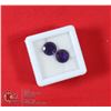 Image 1 : #25-PURPLE AMETHYST GEMSTONES ROUND 3.5CT