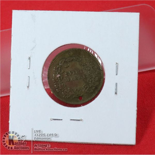 C.1850 PRINCE ALBERT SPIEL MARKE TOKEN