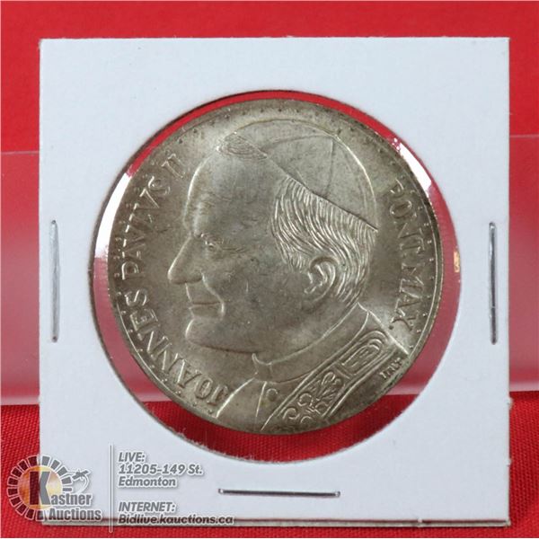 VATICAN ISSUED POPE JOHN PAUL II MEDAL