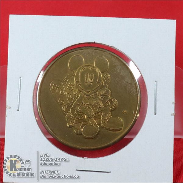45TH ANNIVERSARY OF DISNEY SOUVENIR MEDAL