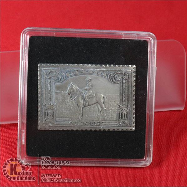 .999 FINE SILVER SILVER BAR RCMP CENTENNIAL