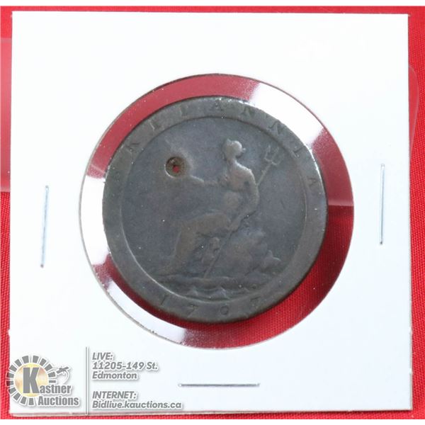 1797 KING GEORGE III LARGE CENT COIN