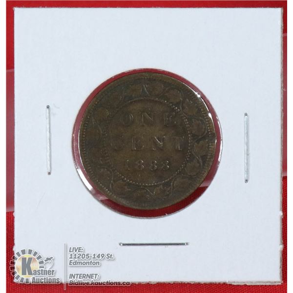 1888 VICTORIAN CANADA LARGE CENT
