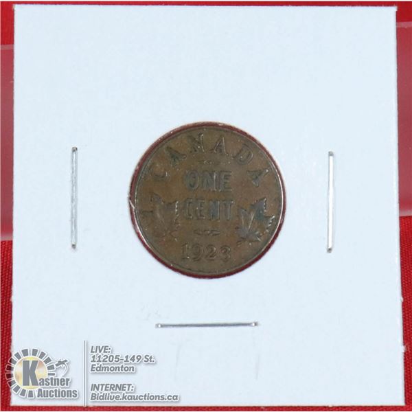 1924 KEY DATE CANADA 1 CENT COIN