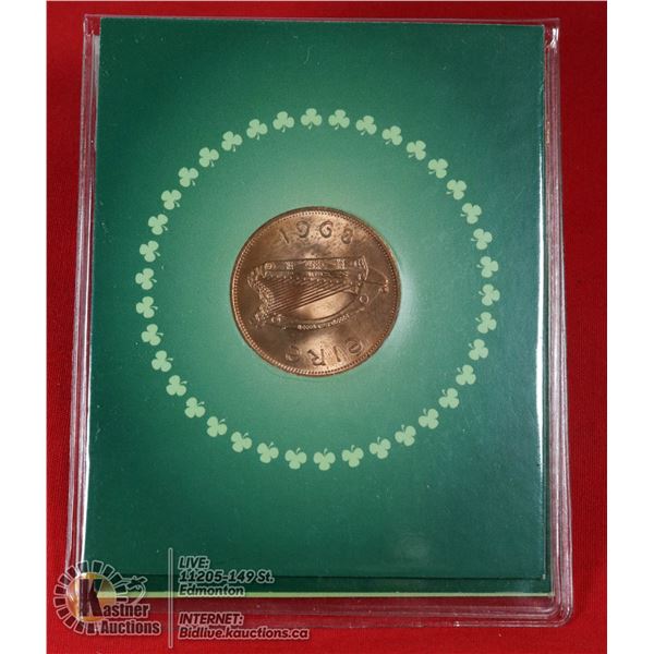 1968 UNCIRCULATED IRELAND  "HENNYPENNY"
