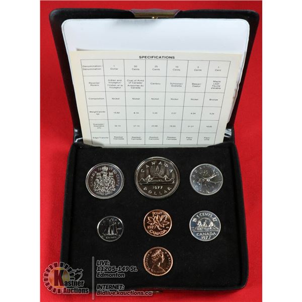 1977 DOUBLE PENNY SPECIMEN COIN SET