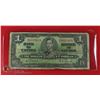 Image 1 : 1937 GEORGE VI CANADA $1 BANKNOTE