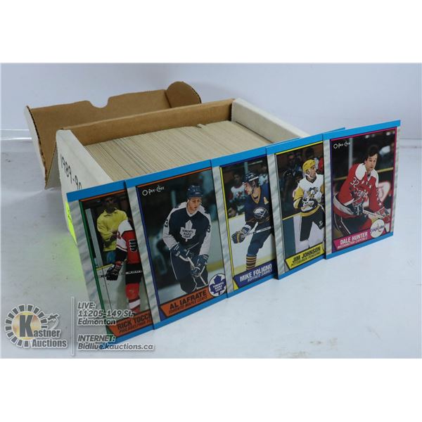 BOX SET OF 1989-90 OPC HOCKEY CARDS