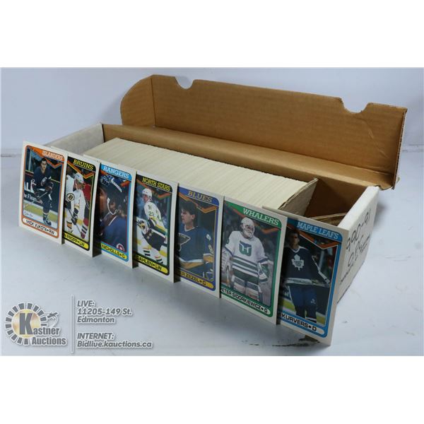 BOX SET 1990-91 OPC HOCKEY CARDS /W RUSSIAN TEAM