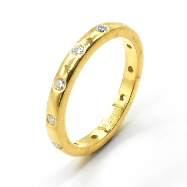 EC-90 SILVER MOISSANITE RING