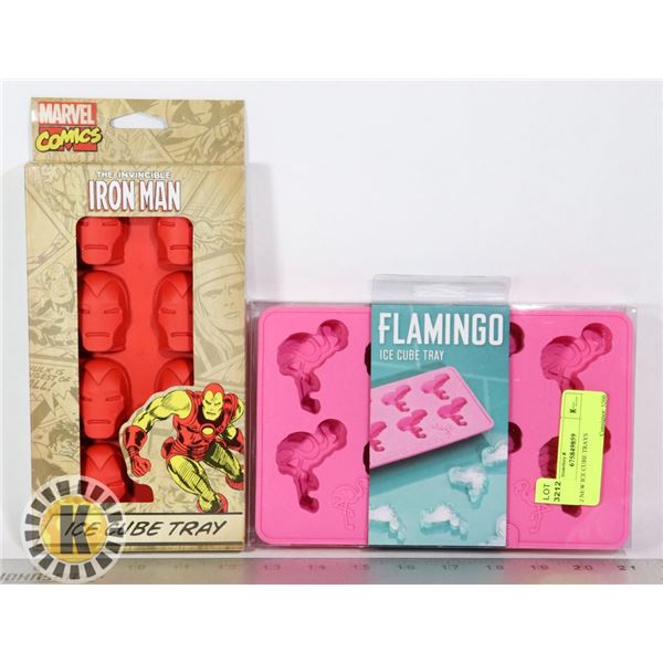 2 NEW ICE CUBE TRAYS